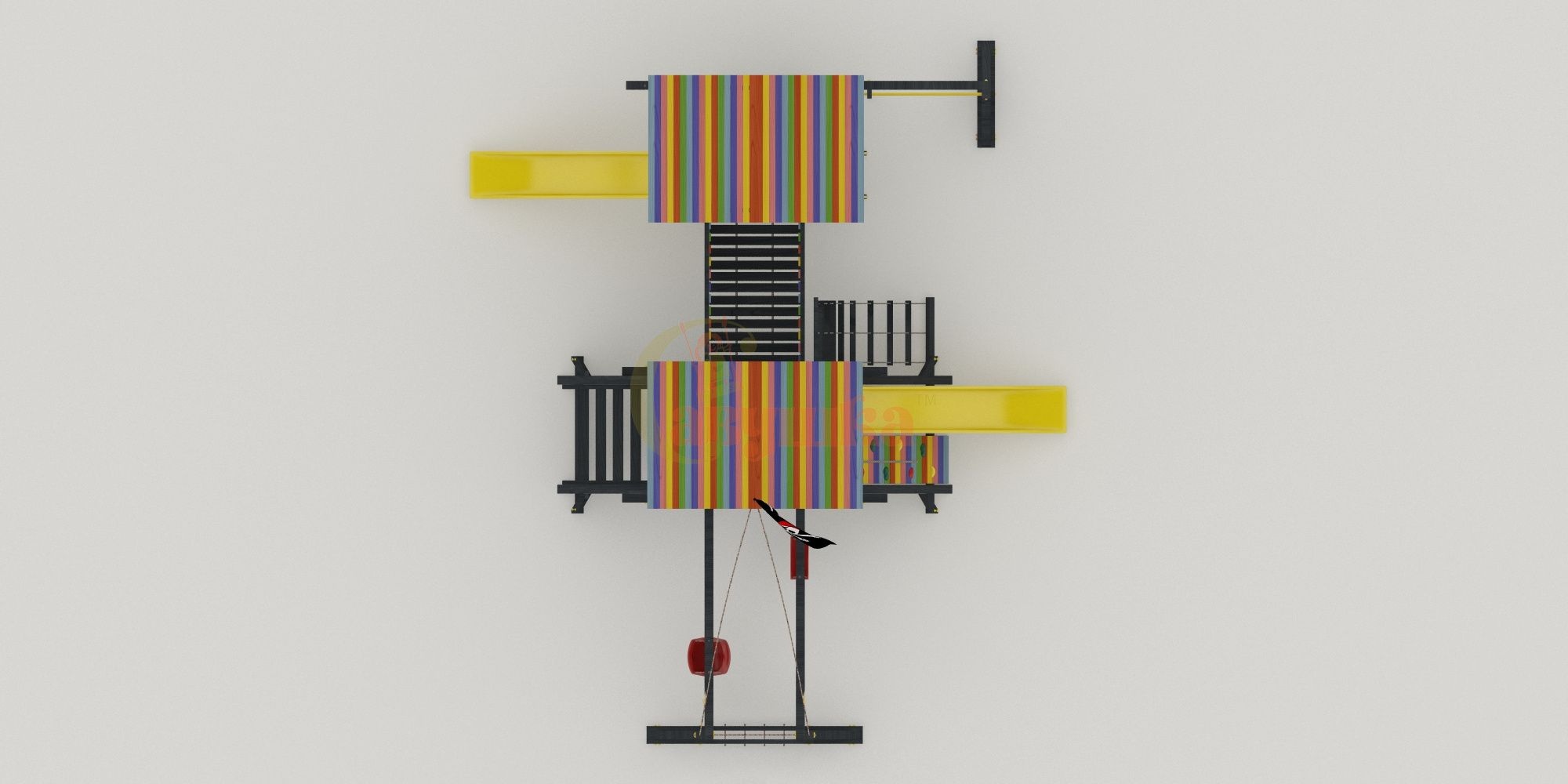 Детская площадка Савушка 1 BLACK